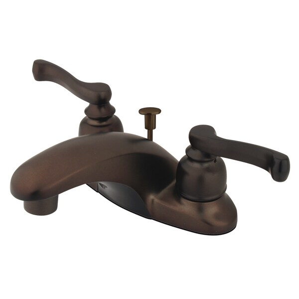 4" Centerset Bathroom Faucet, Oil Rubbed Bronze